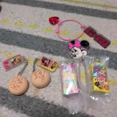 ミニーマウス アクリルキーホルダーセット
