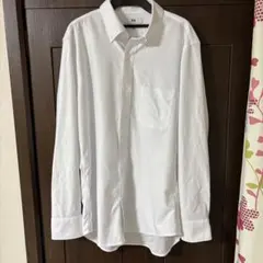 UNIQLO SUPER NON-IRON SLIM FIT L ホワイト