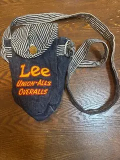Lee デニム ミニショルダーバッグ ポーチ ヒッコリー UNION-ALLS