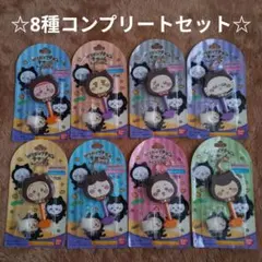 【未開封】ちいかわ ロリポップチョコチャーム 8個コンプセット　みんなで黒猫