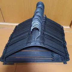 クリーニングハンガー ブラック 30本まとめ売り