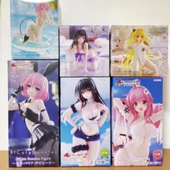 To LOVEる フィギュア　6点セット　古手川唯・金色の闇・モモ・ララ