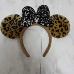 ディズニーヒョウ柄カチューシャ