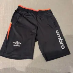 umbro ハーフパンツ 黒/オレンジ/緑