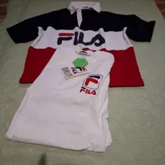 FILA ラガーシャツ＆Tシャツ 2点セットのサムネイル
