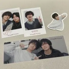 King & Prince 会場限定特典　クリアしおり　ステッカー　トレカ