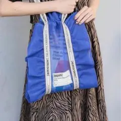 シアタープロダクツ　別注　トートバッグ　ネイビー