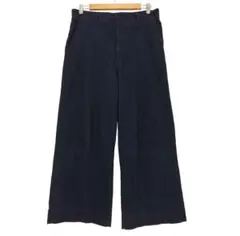 uniqlo ユニクロメンズ パンツ デニム ワイドトラウザージーンズ