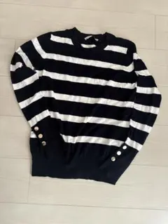 ZARA ストライプニット S