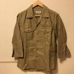 ナノユニバース 七分袖シャツ