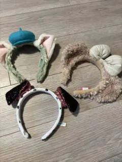 ディズニー カチューシャ 3点まとめ売り