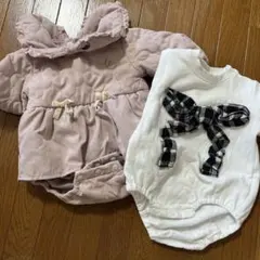 バースデー　ベビー服3点セット