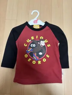 おさるのジョージ 7部丈Tシャツ 90cm