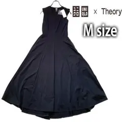 新品✨️タグ付き UNIQLO×Theory ウルトラストレッチフレアワンピース