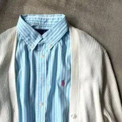 ラルフローレン　ウィメンズ　ストライプシャツ　長袖シャツ
