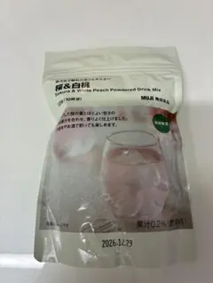 【無印良品】桜＆白桃 powdered drink mix 135gのサムネイル