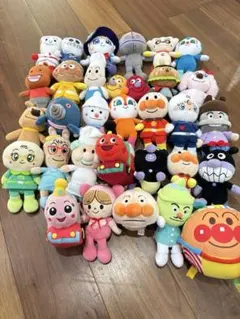 初期アンパンマン　ビーズ人形　 ぬいぐるみ 13体セット 初期アンパンマン ビーズ人形 ぬいぐるみ 13体セット 激レア！ レトロ