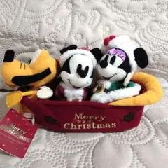 東京ディズニーリゾート　ぬいぐるみ　メリークリスマス