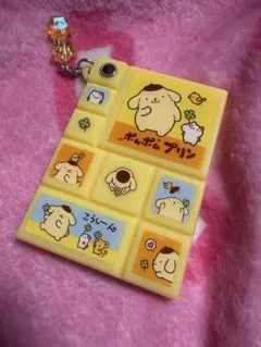 シークレットタイルシール風ミニミラー　ポムポムプリン