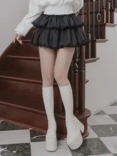 Darich シフォンフレアミニスカートのサムネイル