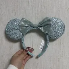 ミニー　スパンコール　カチューシャ