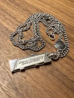 Diesel シルバー ネックレス
