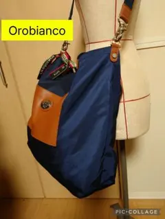 [超美品]Orobiancoオロビアンコトートバッグ　ショルダーバッグ　2way