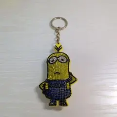 ミニオンズ ラインストーン キーホルダー