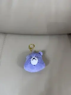 ケアベア キーホルダー 紫