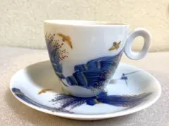 最終値下げ】花鳥風月 カップ・ソーサー・ケーキ皿セット - メルカリ