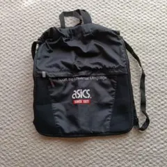 asics ナップサック ブラック