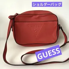★GUESS★赤 ショルダーバッグ★最終価格★
