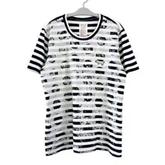 zucca coating border graphic Tシャツ 00s - メルカリ