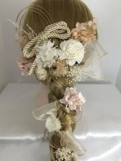 【成人式に◎】髪飾り 振袖 卒業式 結婚式 ピンク