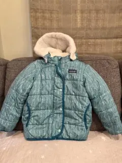 patagonia 5T 中綿コートターコイズ