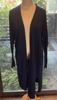 無印良品　ロング丈カーディガン
