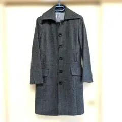 スーツカンパニー ロングコート レディース グレー ブラック