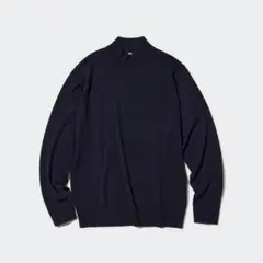 【UNIQLO】エクストラファインメリノモックネックセーター