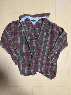 【古着】TOMMYHILFIGER 長袖シャツ