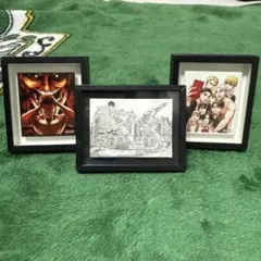 進撃の巨人 アートフレーム　3点セット