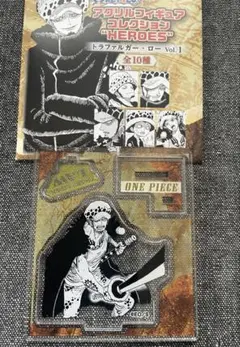 【匿名配送】ONEPIECE アクリルフィギュアコレクション HEROES ロー