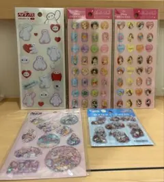 ディズニープリンセス ベイマックス オイスター ピングー シール