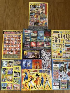 アマダドラゴンボールZ ミニカード 未開封束 28枚アルバム3種ビニール