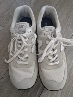 New Balance 574 スニーカー ベージュ