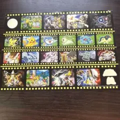非売品 当時物 ポケモン シール 2枚セット 2007 映画10周年 ステッカー