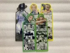 ONE PIECE ブックマークコレクション　ゾロ　サンジ　ブルック　5枚セット