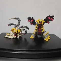 立体ポケモン図鑑ギラティナ アナザーフォルム　予約特典オリジンフォルムフィギュア