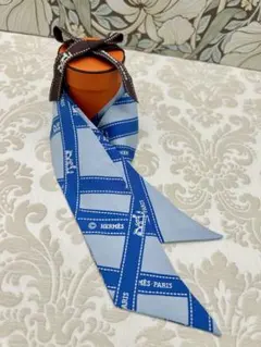 ◎人気柄◎HERMES エルメス ツイリー ボルデュック リボン柄