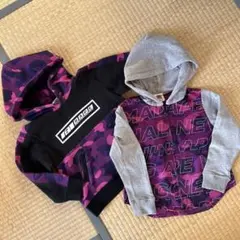 BAPE KIDSカモフラージュ パーカー 2点セット 110cm正規品