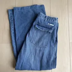 Java ベイカーワイドデニムパンツ　XL 裾上げ処理済み　お値下げ